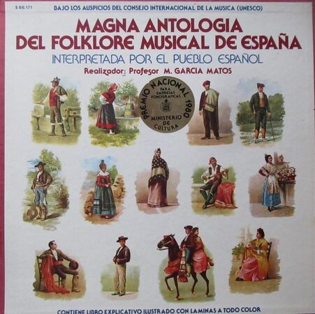 Portada del libro Magna antología del folklore musical de España