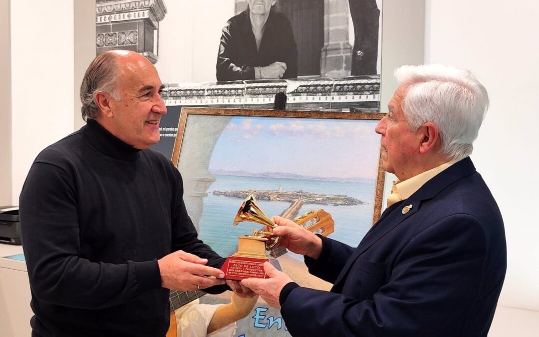 El Grammy Latino de Paco de Lucía regresa a Algeciras