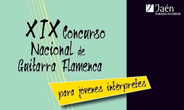Jaén convoca la XIX edición del Concurso Nacional de Guitarra Flamenca
