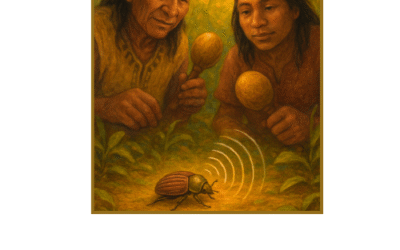 ¿Sabías que algunos insectos inspiraron instrumentos de percusión?