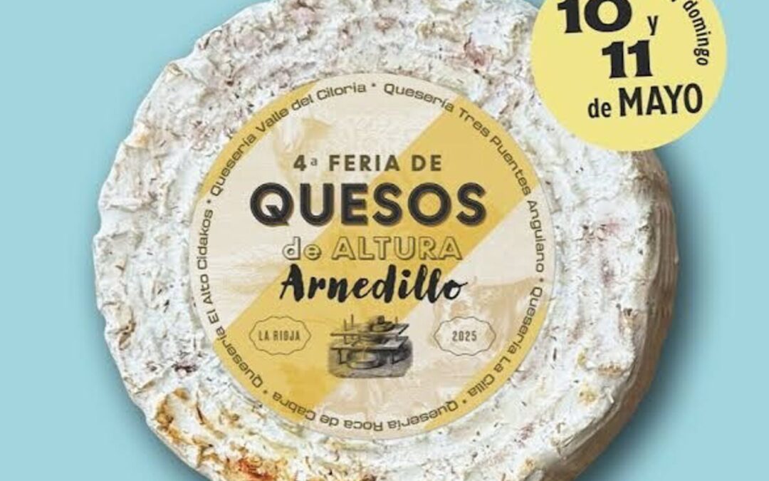 La Feria de Quesos de ALTURA vuelve a Arnedillo con sabor artesanal y tradición serrana