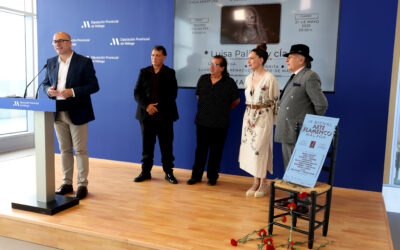 Luisa Palicio inaugura la IX Bienal de Arte Flamenco de Málaga con ‘La maharaní’