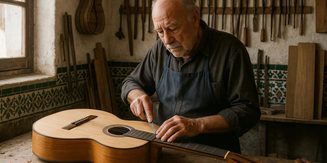 SABÍAS QUE… algunas guitarras no se fabrican, se crían. Y nacen en Granada.
