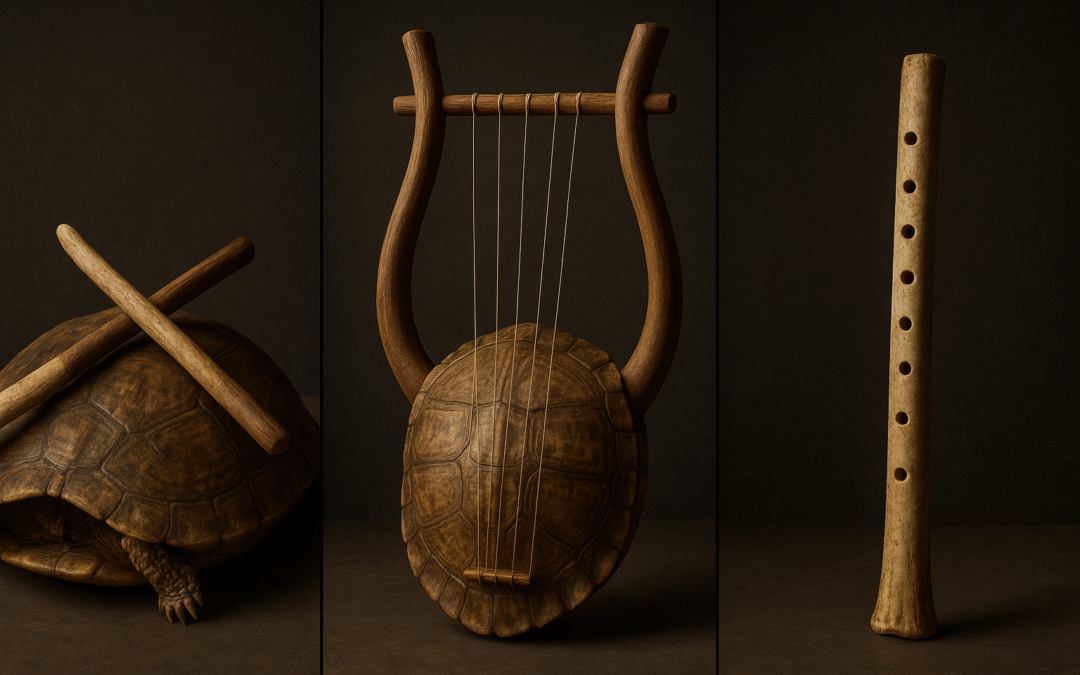 Del caparazón al hueso: los instrumentos ancestrales que dieron ritmo a la historia