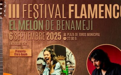 El compás del III Festival Flamenco El Melón llenará de arte la plaza de toros de Benamejí