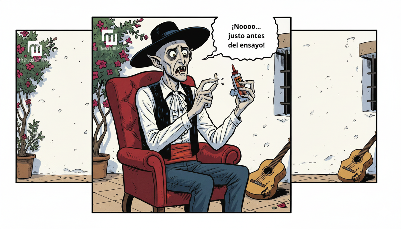 Cuando al Nosferatu flamenco se le rompió una uña